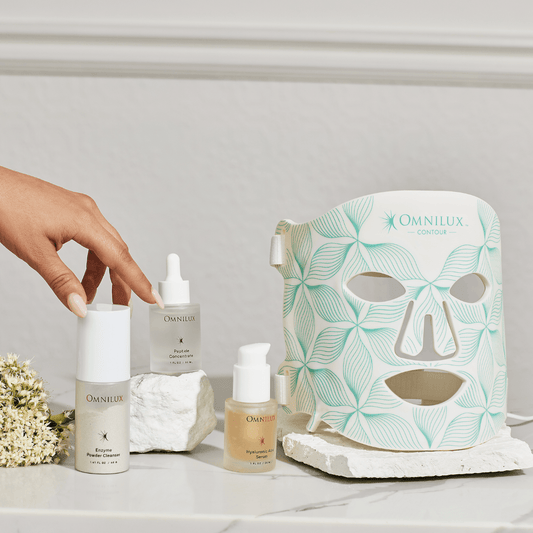 How To Use Omnilux Topical Skincare With LED