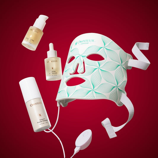 Best Sellers Bundle products with floating effect and holiday theme