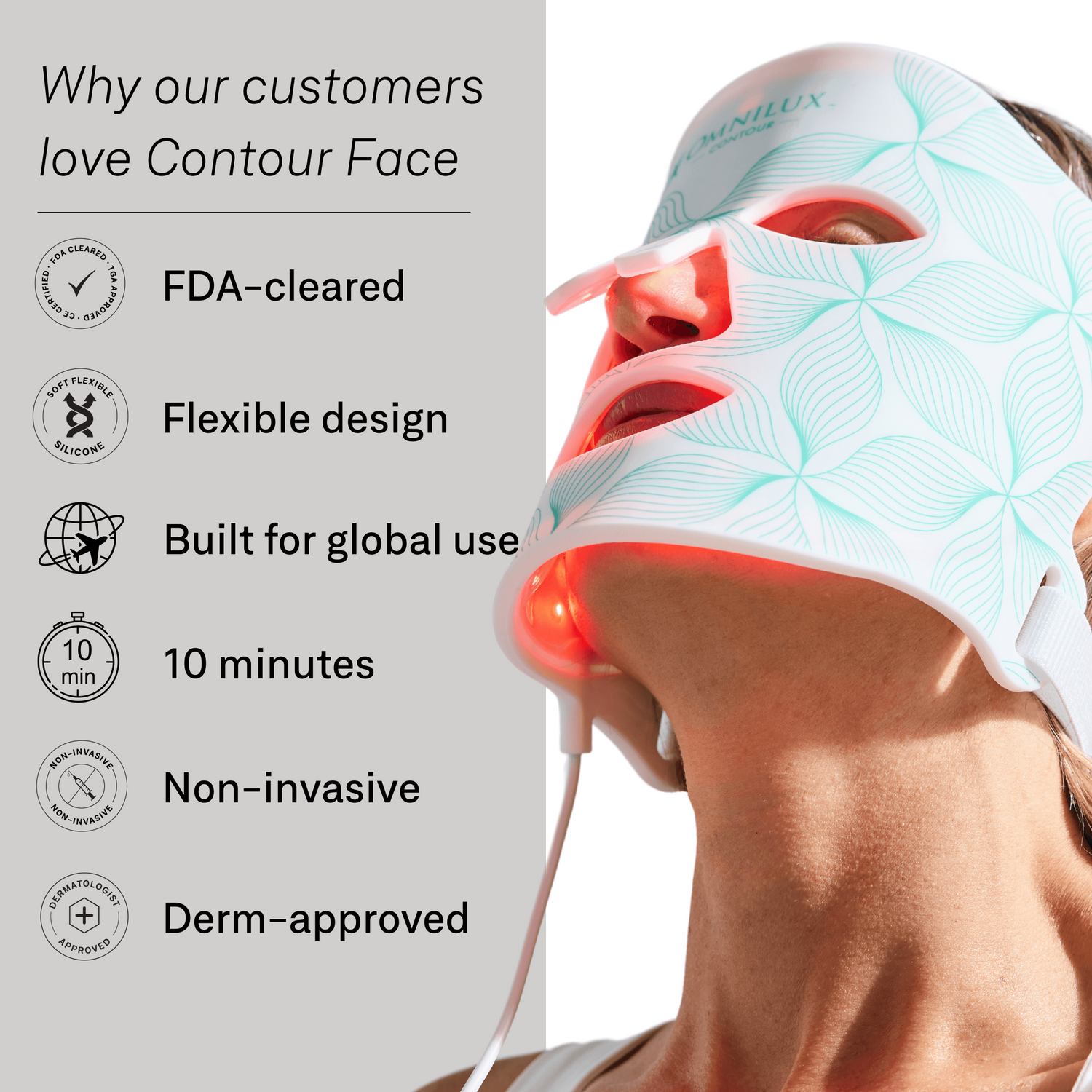 Omnilux Contour Face | Red Light Therapy Mask Omnilux Contour Face | Red Light Therapy Mask