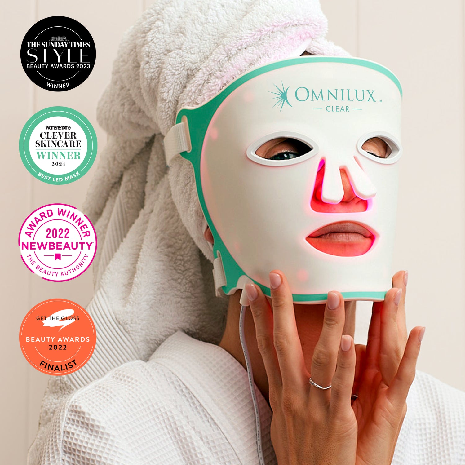 Omnilux Clear | Blue + Red LED Device for Acne Omnilux Clear | Blue + Red LED Device for Acne